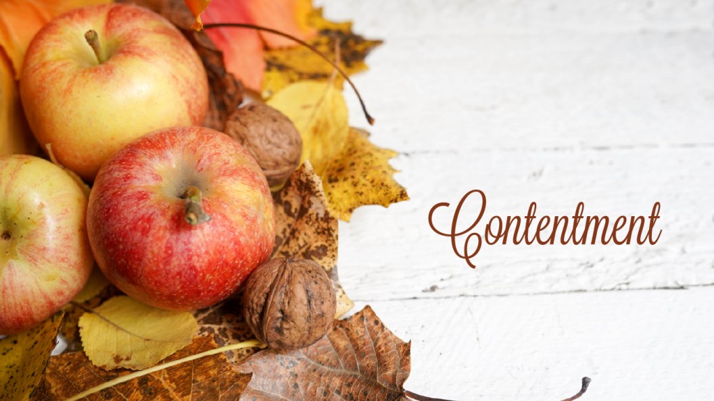 Choose Contentment