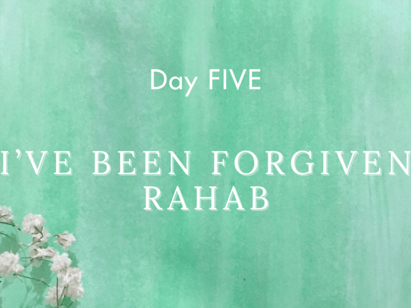 I’ve Been Forgiven